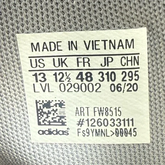 Like New Men’s Adidas D.O.N. Issue #2 Basketball Shoes, Steel Gray & White, 13 - Picture 8 of 10